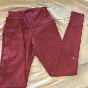Alo pink leggings XS